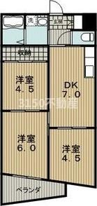 ベルメゾンの間取り