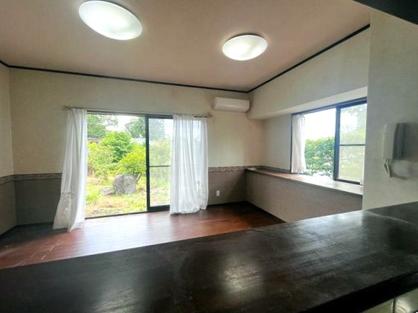 大室高原　平坦で広いお庭付きの平屋建て2SLDKのキッチン