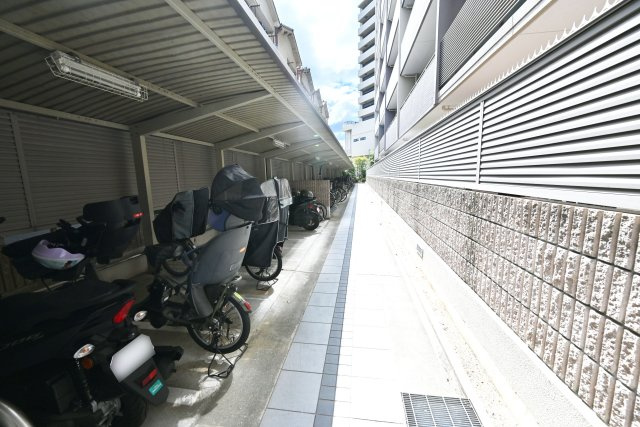 アークレジデンス梅田北の駐輪場