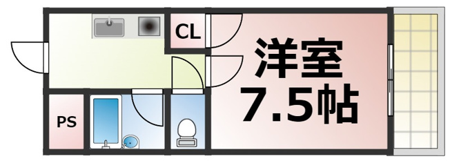 【間取り】 | グランドパレスジュイレー　仲介手数料無料