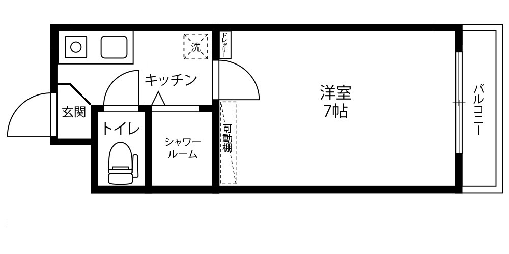 GARBOの間取り