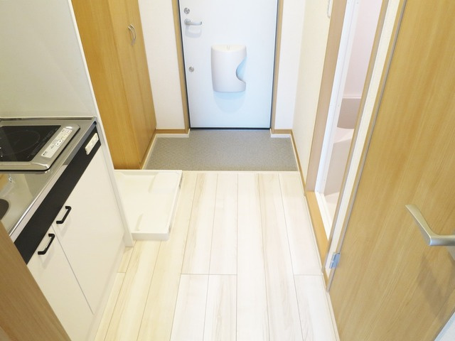 フローラ東小岩のキッチン|キッチン周辺のスペースです！