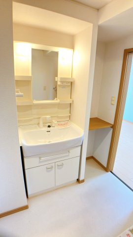 サンパテイークメゾンソレイユの洗面所
