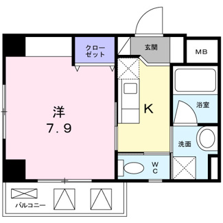 【間取り】 | メリア北浦和 | 間取りです。