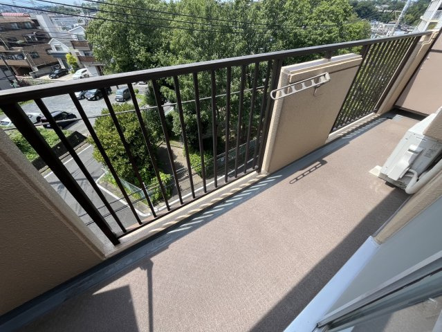 ライオンズマンション多摩永山第3のバルコニー