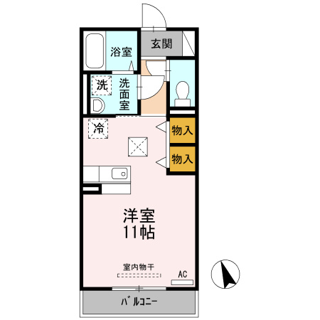 サニーコートの間取り