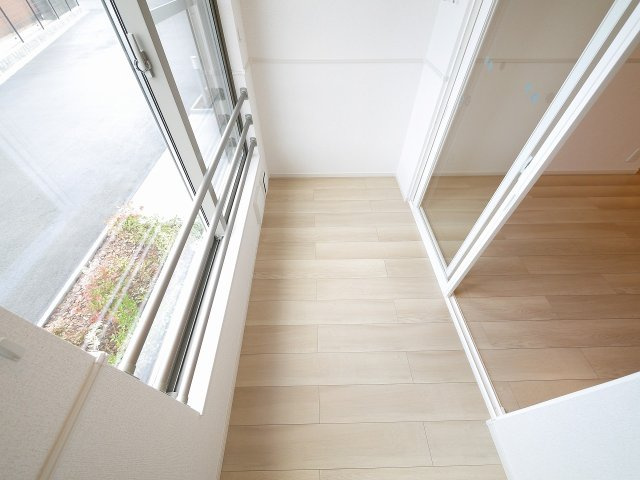 プラシード（大和郡山市）のバルコニー|開放的で明るい空間を演出してくれるバルコニーです