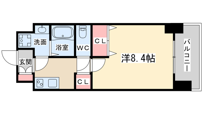 【間取り】 | グランカーサ梅田北