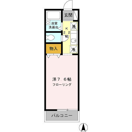 ヴィラ・ファミーユ　Aの間取り|お電話でお問合わせ頂けますと、よりスムーズにご対応出来ます♪