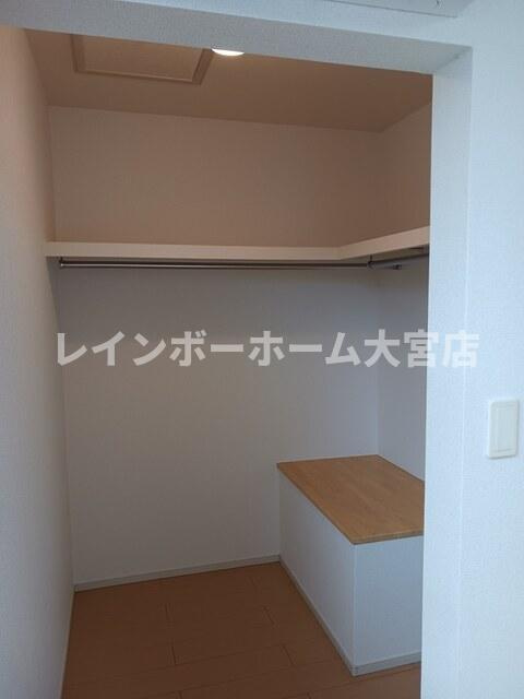プロムナードの収納