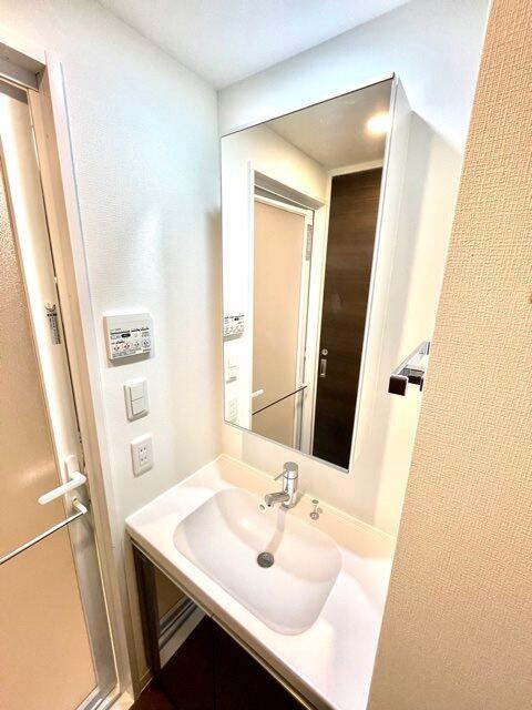 レジディア三軒茶屋Ⅲの独立洗面台|独立洗面台あり、毎朝おしゃれに忙しい女性の方におすすめです