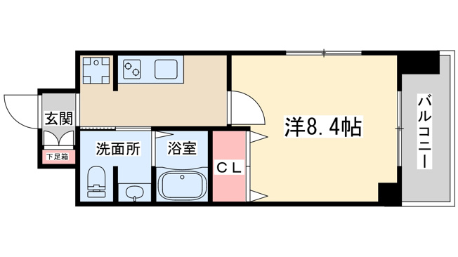 【間取り】 | グランカーサ梅田北