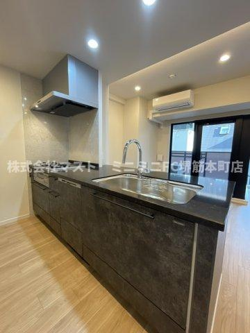 S-RESIDENCE谷町六丁目aloのキッチン