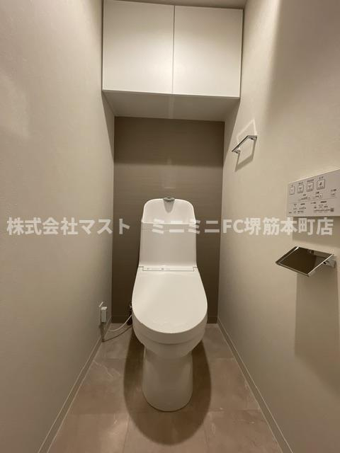 S-RESIDENCE谷町六丁目aloのトイレ