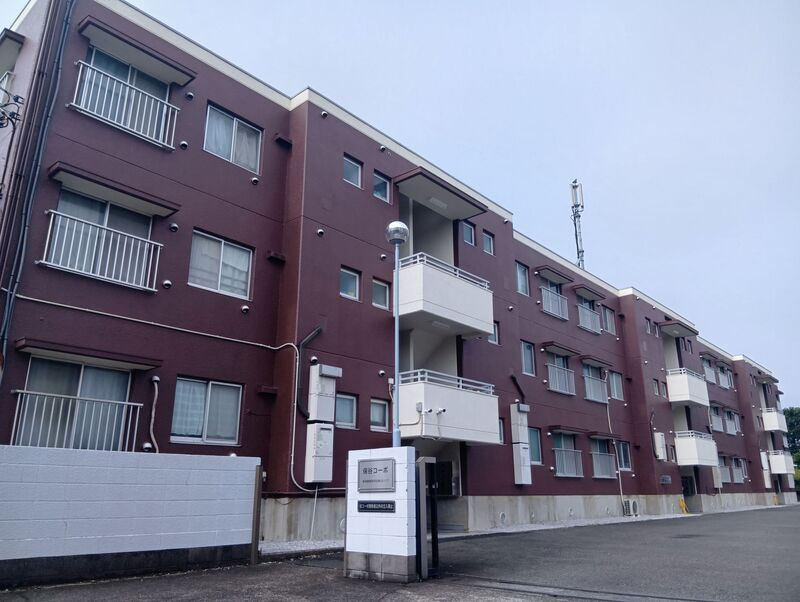 保谷コーポのエントランス