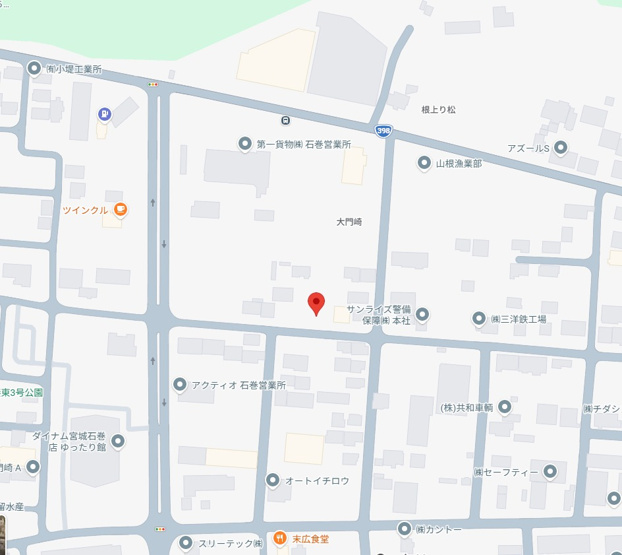 【地図】 | 石巻市松並１丁目1-6