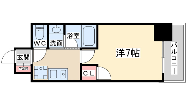 【間取り】 | ラナップスクエア東梅田