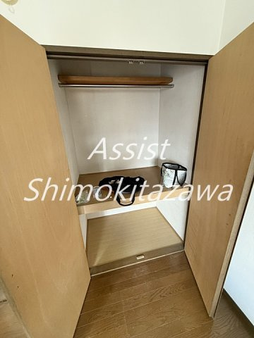 杉並区下高井戸４丁目のアパートの収納|※同物件の参考写真です