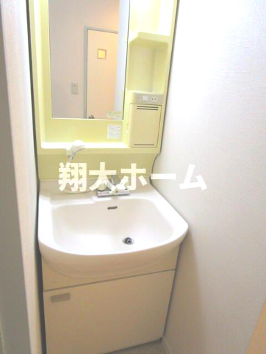 野村マンションの洗面所