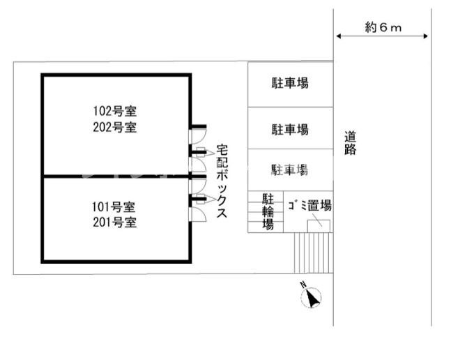 エテルナヤヨイの区画図