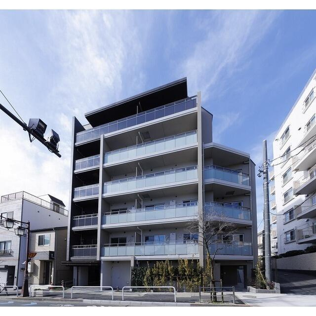 スタイリオ三軒茶屋の外観|外観は落ち着いています