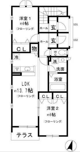 【間取り】 | セリゼ