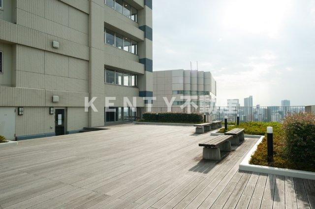 【庭】 | カスタリアタワー品川シーサイド | 簡単な家庭菜園も楽しめるお庭です
