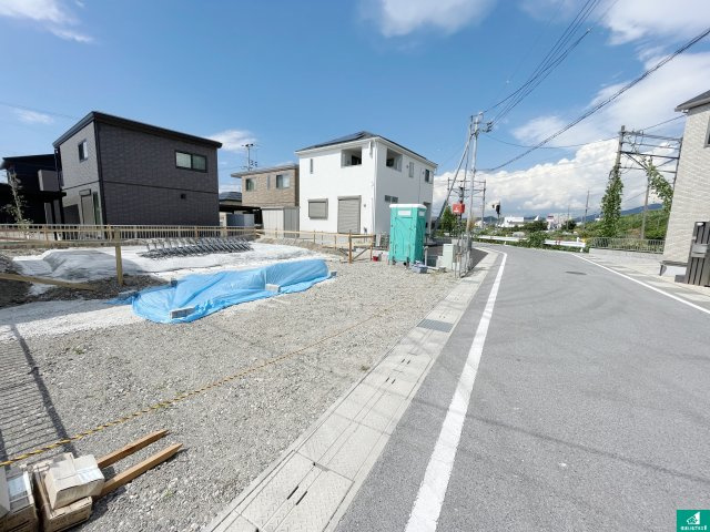 彦根市東沼波町　第7期　新築一戸建ての外観|現在建築中！落ち着いた街並みで新生活を始めることが出来そう！周辺の物件も併せてご紹介させて頂きます！