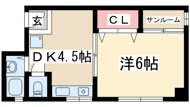 【間取り】 | カンフォート淡路