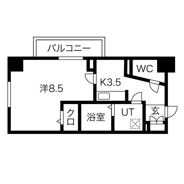 ソレイユ深草の間取り