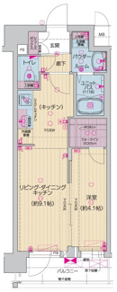 【間取り】 | プレサンス十条凛華