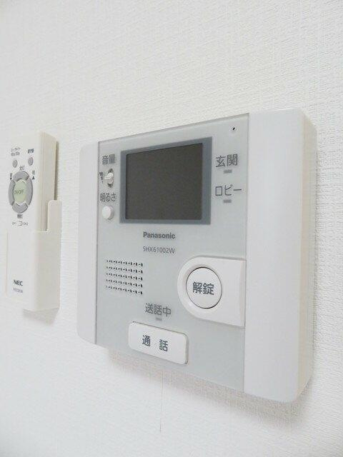 世田谷区代沢４丁目のアパートのセキュリティ|モニター付きインターホンになります