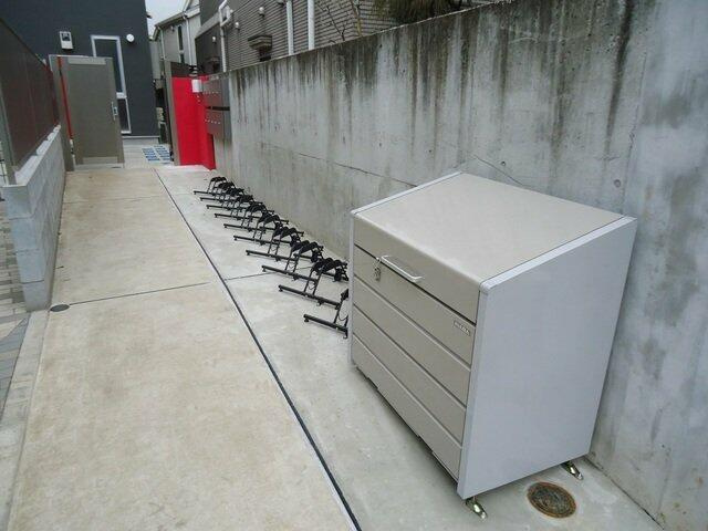 世田谷区代沢４丁目のアパートのその他共用部分|敷地内ゴミ置場有