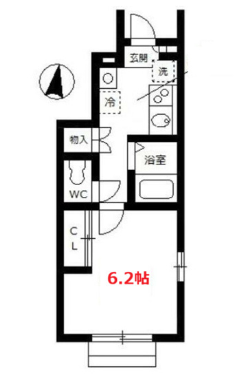 【間取り】 | ラフュージュ北千束 | 間取り