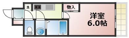 【間取り】 | ワールドアイ大阪城EASTⅢ　仲介手数料無料
