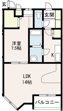 WILL　G島田の間取り