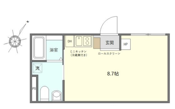 レジアス　ウエノサクラギの間取り