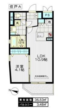 イーストープ高円寺の間取り