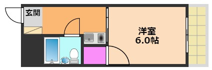 パステオ高槻の間取り