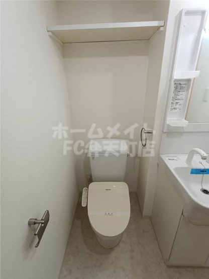 【トイレ】 | willDo市岡 | ゆったりとした空間のトイレです