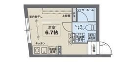 ＣＯＣＯＦＬＡＴ目白の間取り|間取りです。