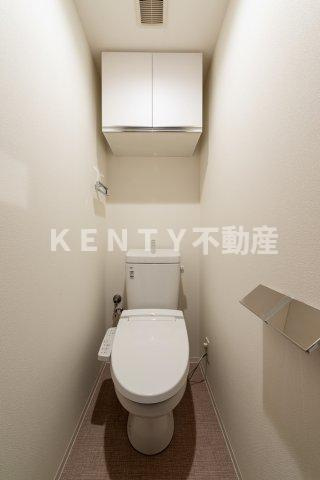 【トイレ】 | ＬｉｖｅＦｌａｔ不動前 | 清潔感のあるトイレです