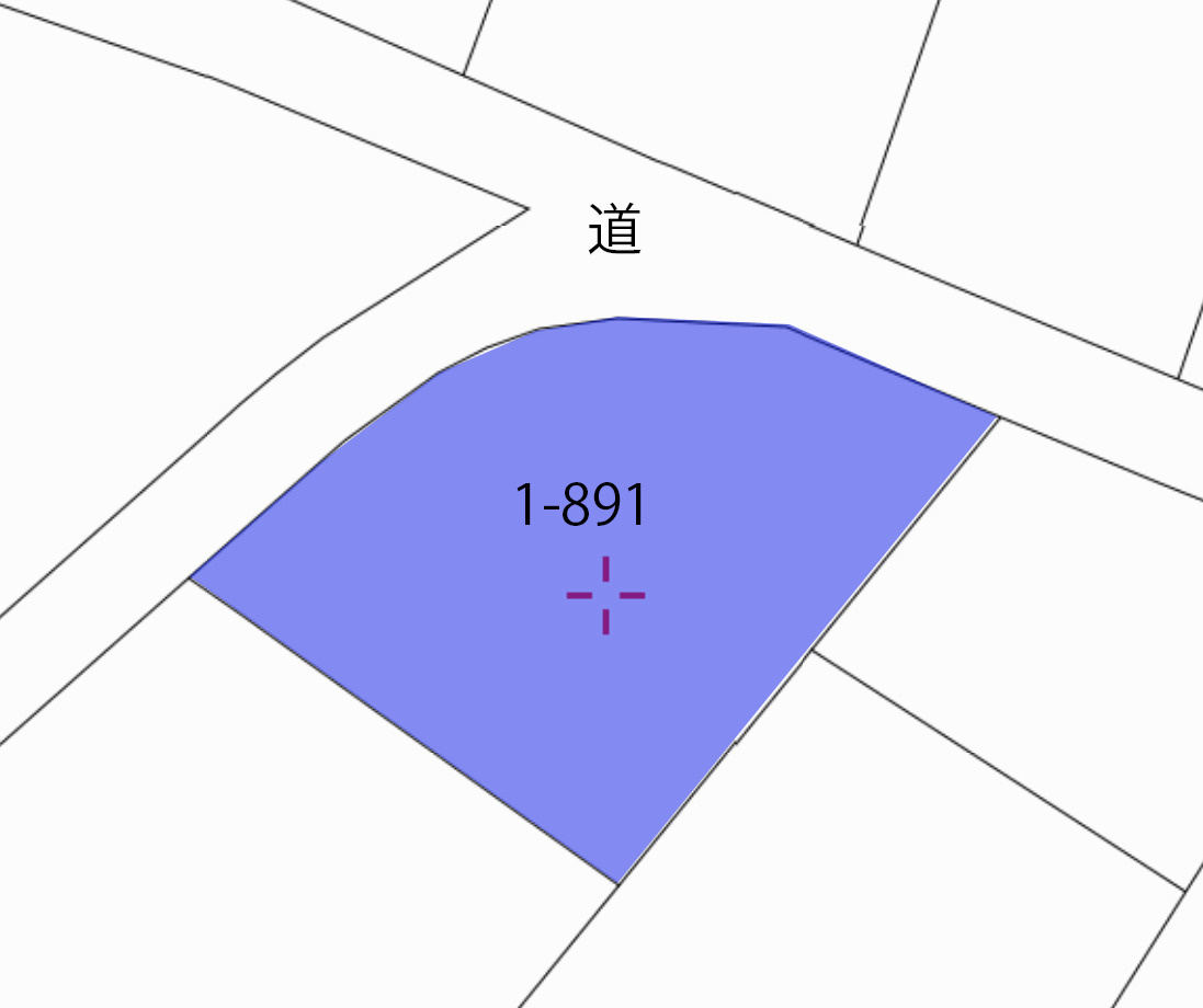 羽鳥湖平和郷別荘地⑫の土地図