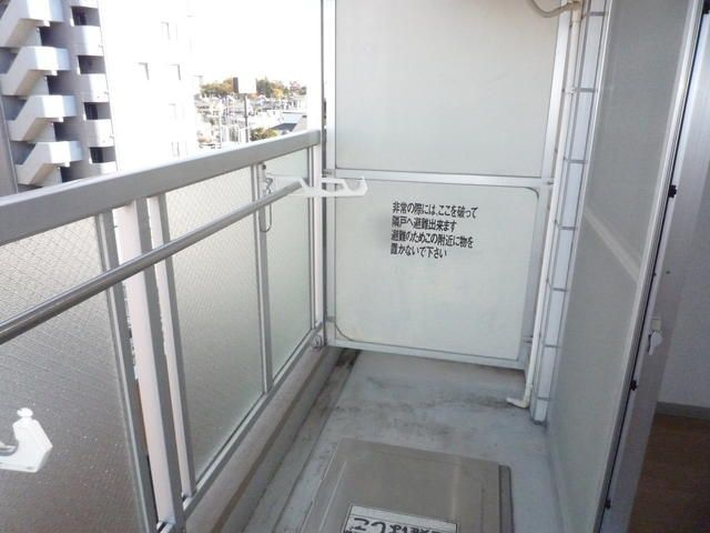 パーソナルⅠのバルコニー