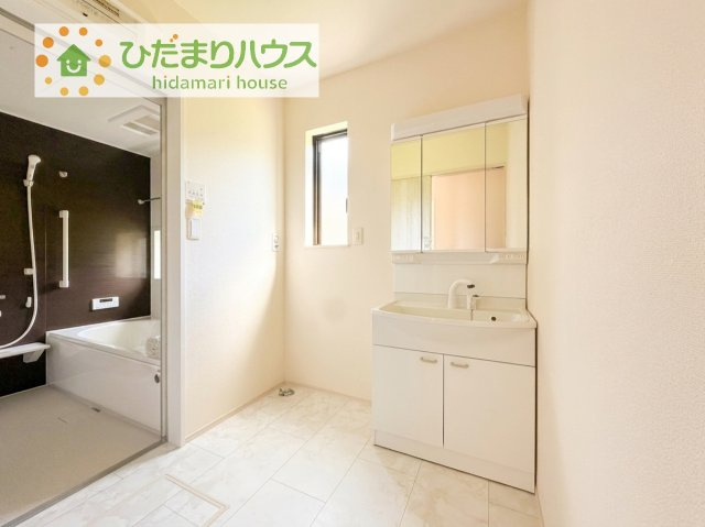 【独立洗面台】 | つくばみらい市伊奈東41番　新築戸建　B号棟 | シンプルで使い勝手の良い独立洗面台！