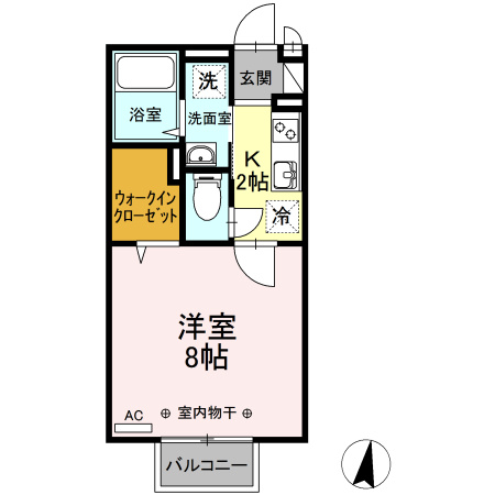 【間取り】 | メルヴェーユ橋本