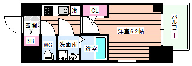 【間取り】 | エスリード　ザ・グラン大阪サウス