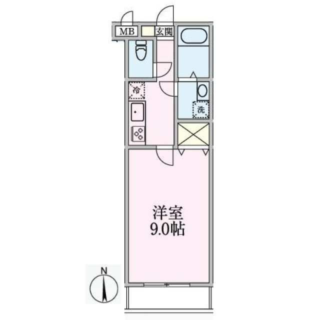 プランドール　オニックスの間取り