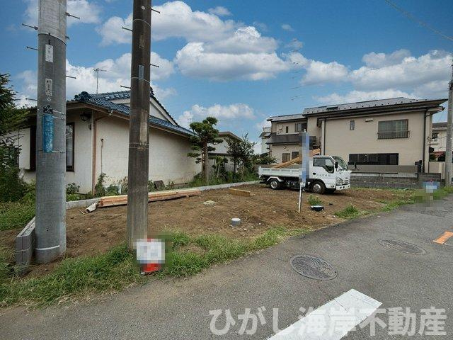 茅ケ崎市香川５丁目　新築戸建の外観|9月5日撮影　造成工事中　現地外観