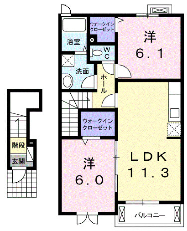 【間取り】 | ピーチヒルズ